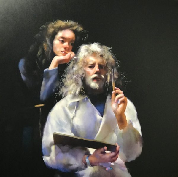 The Painter with Anna (II). 1995