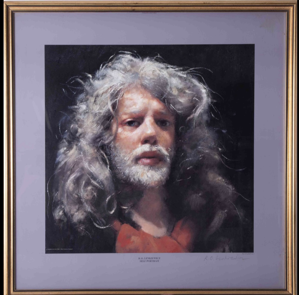 Robert Lenkiewicz Self Portrait