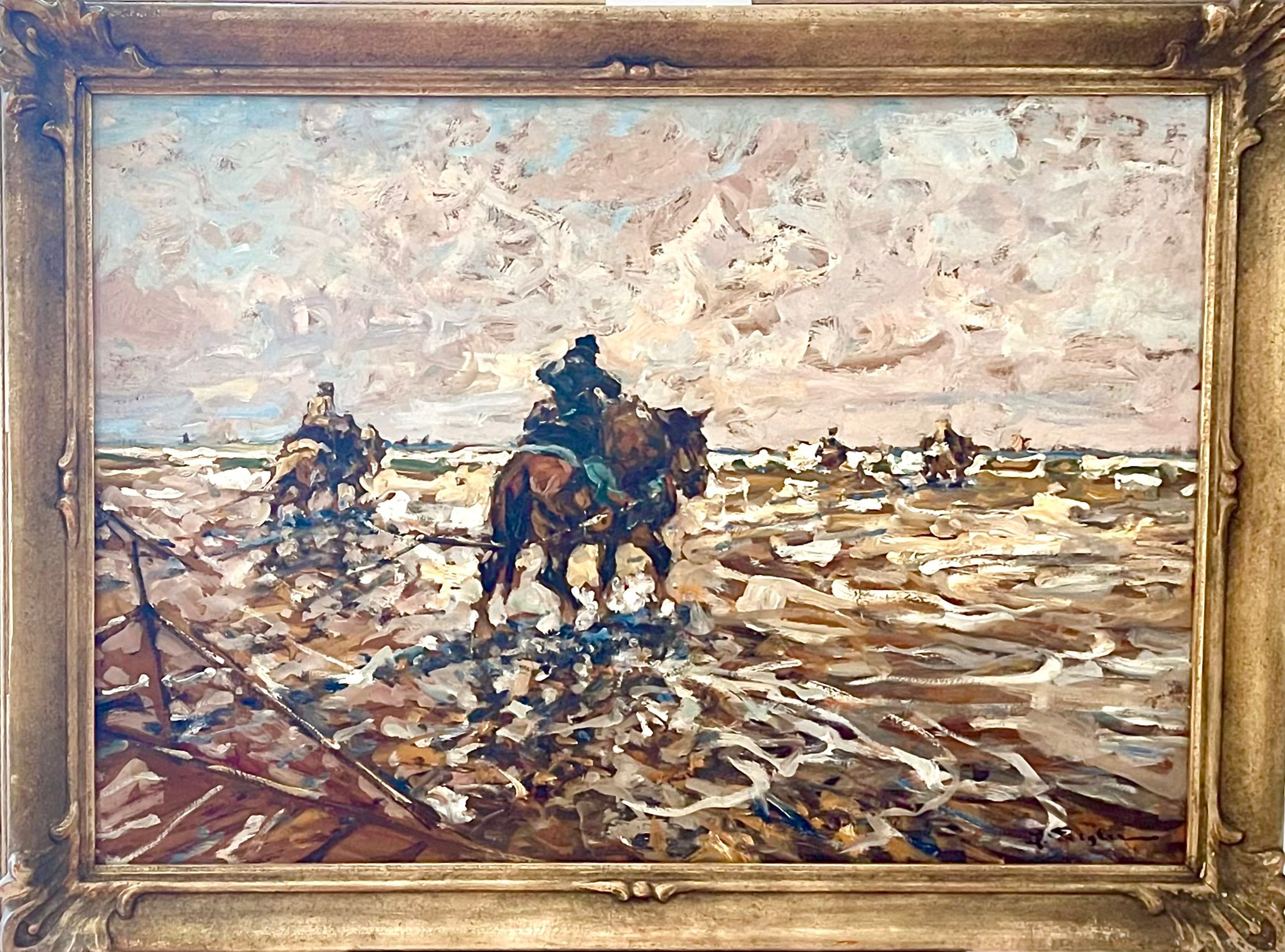 Horses On Beach