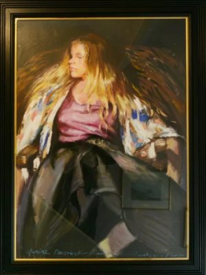 Portrait of Janine by Robert Lenkiewicz.